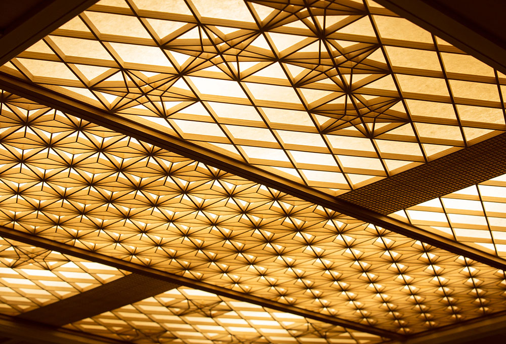 Kumiko Ceiling Light