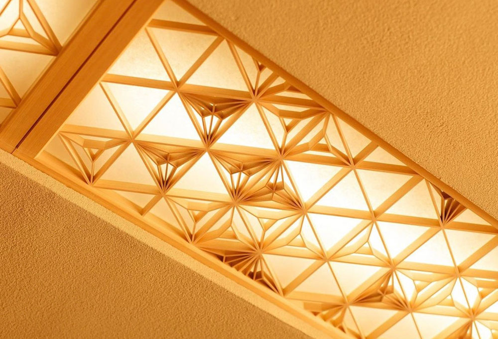 Kumiko Ceiling Light