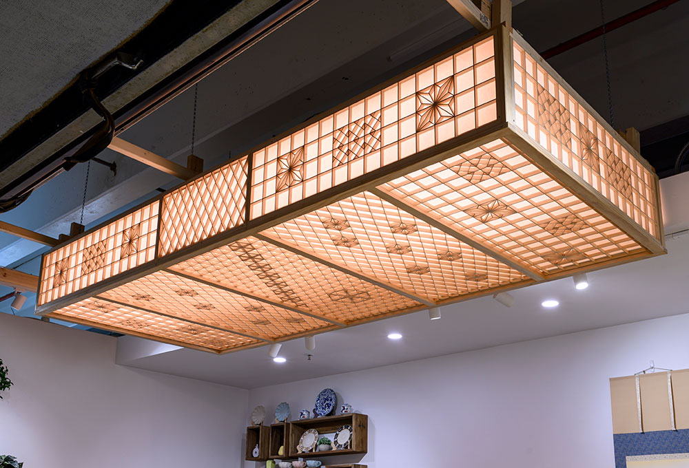 Kumiko Ceiling Light